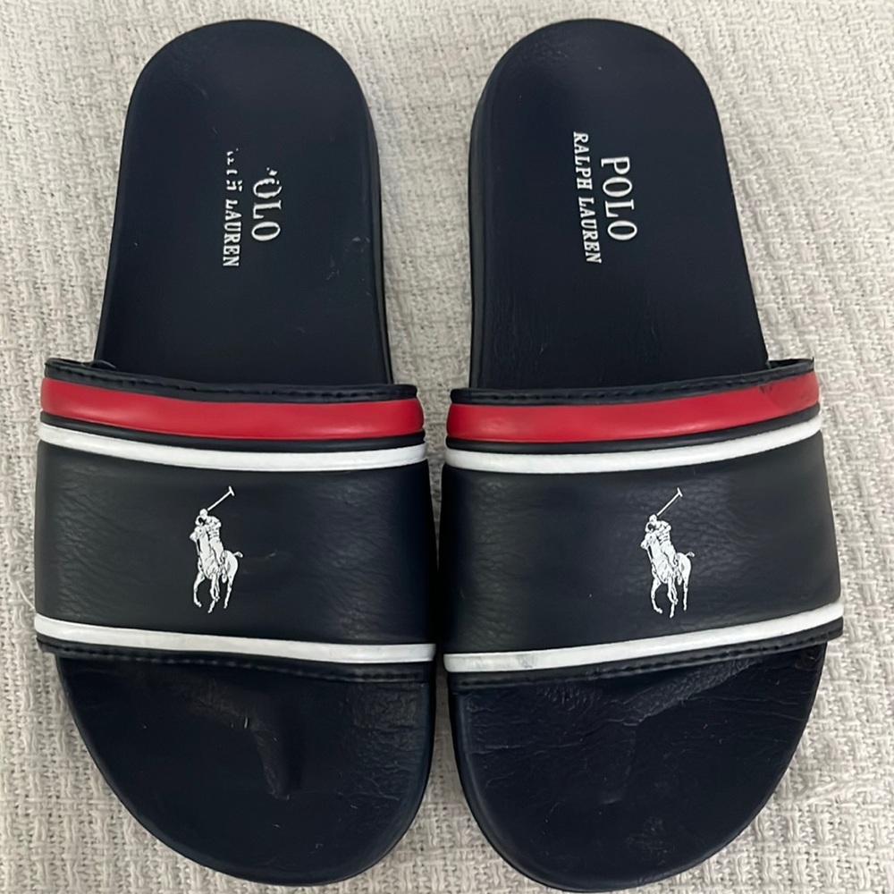 POLO - Ralph Lauren Boys Slides